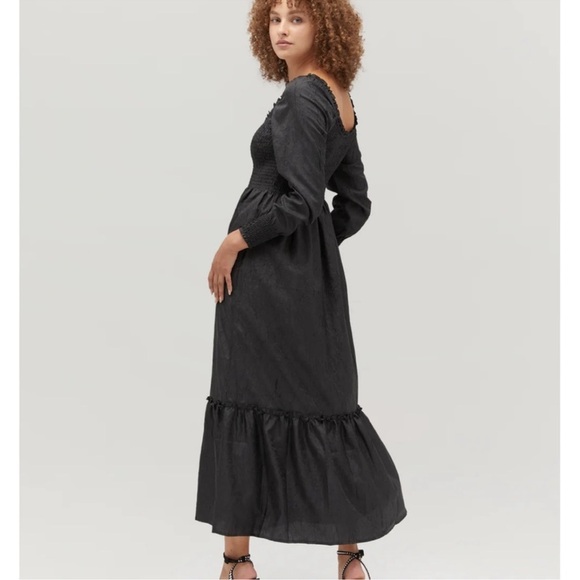 Hill House Emily Nap Dress Womens XL Black Maxi Romantic Cottagecore Timeless - Picture 3 of 15